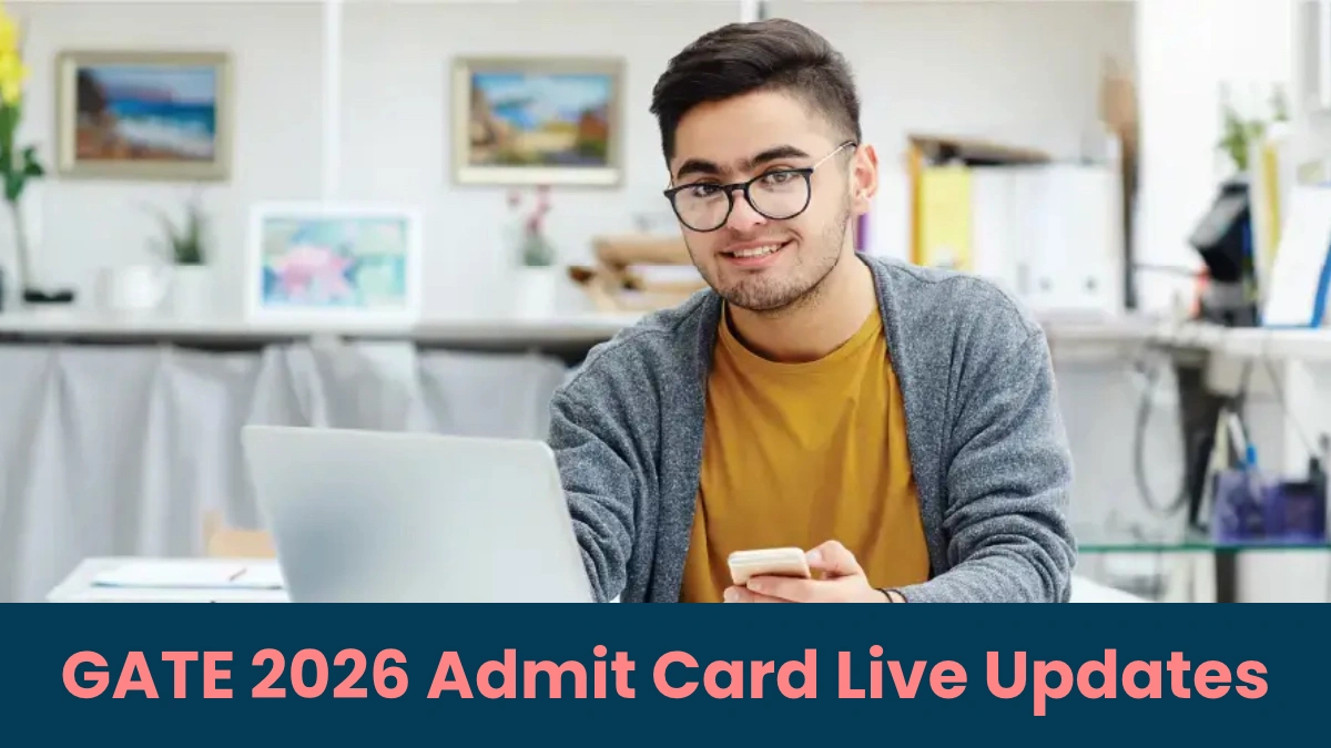 GATE 2026 Admit Card: In the First Week of January Students will Able to Download the GATE 2026 Admit Card.webp